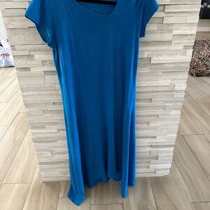 Eileen Fisher Asymmetrical collar dress